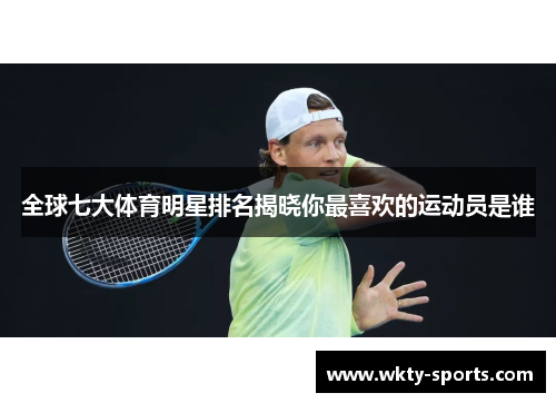 全球七大体育明星排名揭晓你最喜欢的运动员是谁
